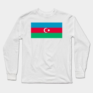 Flag of Azerbaijan Long Sleeve T-Shirt